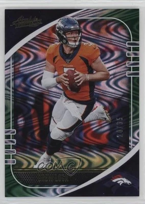 2020 Panini Absolute Green Waves /35 Drew Lock #45 - Image 1 of 2