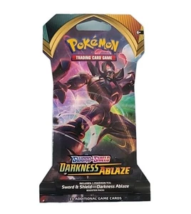Pokemon Spada e Scudo Oscurità Incendio Manicotto Booster Pack X1 Casuale Sigillato - Foto 1 di 2
