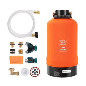 Portable RV Water Softener 16,000 Grain Trailers RVs Boats Car Washing Tool - Picture 1 of 12