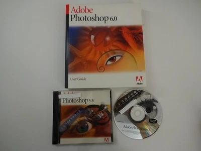 Adobe Photoshop 5.5 Windows EDUCATION VERSION with Manual and Install Code - Image 1 of 4