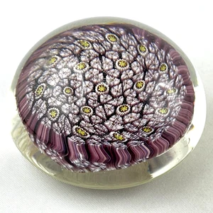 SULFURE / PRESSE-PAPIER Ancien MILLEFIORI Verrerie MURANO ITALY, verre/design... - Foto 1 di 6