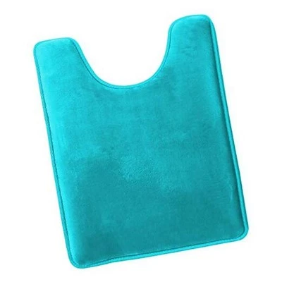  Bathroom Contour Rug, Ultra Soft Non Slip and Cozy, Velvet Memory Foam Toilet  - Image 1 of 4