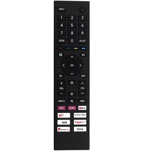 3X(Replace ERF3A80 Remote for 4K Android UHD 43A6G 50A6G 55A6G7665 - Picture 1 of 6