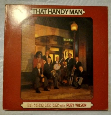 🎶 🎤 Autographed Cotton Jazz Band with Ruby Wilson That Handy Man LP Album NICE - Image 1 of 4