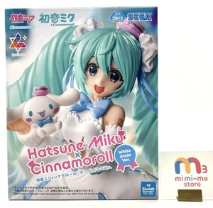 Figura Hatsune Miku Luminasta Hatsune Miku x Cinnamoroll Vestido Blanco ver. SEGA - Imagen 1 de 15