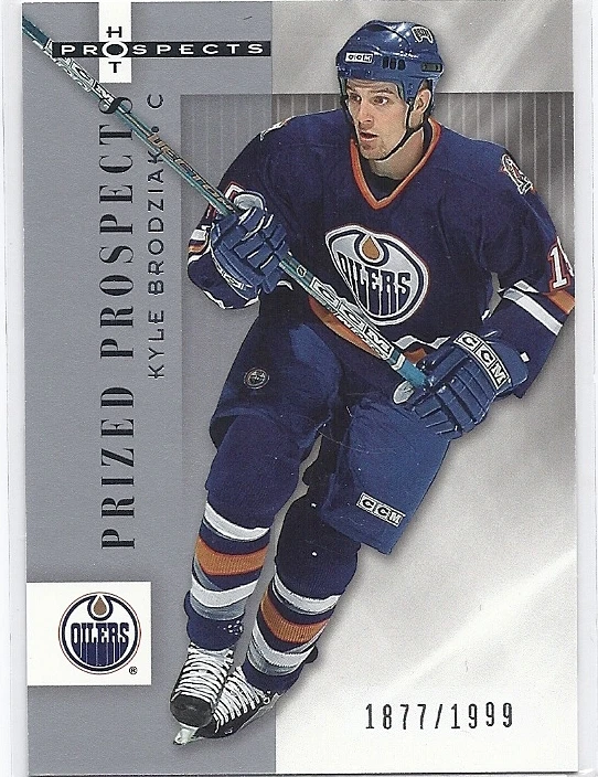 2005-06 HOT PROSPECTS KYLE BRODZIAK RC SP ROOKIE /1999 - Image 1 of 1