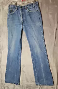 Levis 517 Jeans Mens 32X32 Boot Cut Orange Tab USA 20517 0217 Vintage - Picture 1 of 13