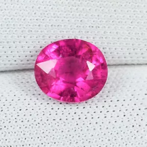 1,27 ct HI END GLÄNZEND LILA ROSA NATÜRLICHER TURMALIN RUBELIT C Vdo 3062 75D - Bild 1 von 2