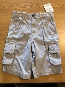Carter's 6 pantalones cortos cargo niños rayas azules al por menor $26 (apto-2071) - Imagen 1 de 5