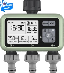 Programmable Digital Water Timer for Garden Hose with Large LCD Display IPX5 - Picture 1 of 12