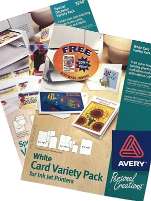 Avery 3200 & 3250 Special Occasion Variety Packs  Cards, Envelopes, Labels - Image 1 of 4