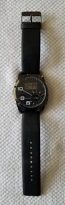 Zoo York Black Digital/Analog Watch ZY1203 Black Dial & Band 6"-8" New Battery - Picture 1 of 4