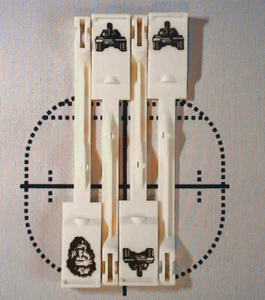 Bally Midway Special Forces Pinball Machine Drop Target Set - Picture 1 of 5