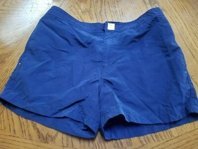 Calvin Klein джинсы темно-синий нейлона короткие шорты 3 подростков молнии передние боковые карманы - Изображение 1 из 4