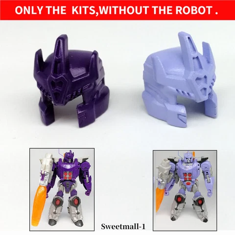 3D Replacement Helmet Filler Upgrade Kit For Titans Return Galvatron US/JP Ver Cover