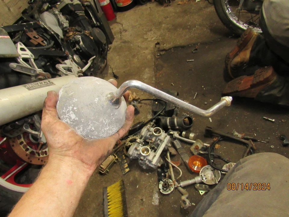 1979 yamaha xs400 special 2 left side mirror - Image 1 of 1