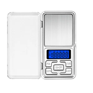 Mini gioielli LCD in scala elettronica digitale peso tascabile grammo 0,01 g x 200 g - Foto 1 di 8