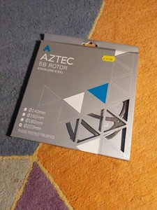 Aztec Stainless Steel Fixed 6B Disc Rotor - New - 203mm - Picture 1 of 3