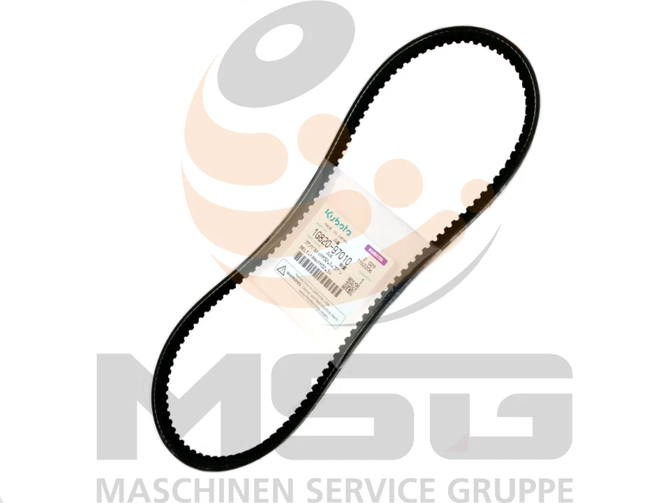 1G82097010 Keilriemen Original Kubota KX015-4, KX016-4, KX018-4, KX019-4, KX41-3