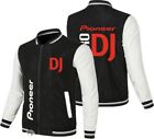 Dj Pioneer Pro zip jacket round neck spring college top Approx size M/L