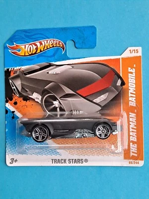 The Batman Batmobile 66 🔥 1:64 Hot wheels 2010 track stars 1 / 15 DC - Photo 1/3