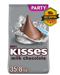 Hershey's Kisses Milk Chocolate Candy, Party Pack - 35.8 oz - Picture 1 of 6