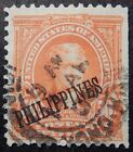 PHILIPPINES # 236 w HONG KONG / CHINA Cancel on 50c OVERPRINT - SCARCE as SUCH !