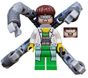 MINIFIGURE LEGO SUPER HEROES ULTIMATE SPIDER-MAN DOTTOR OCTOPUS SPIDERMAN