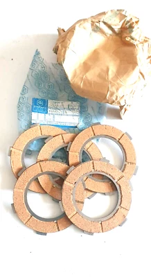 SERIE DISCHI FRIZIONE PIAGGIO VESPA VLB1-VBC 1-VNL 2-VNC1 ORIGINALE RIMANENZA - Immagine 1 di 4
