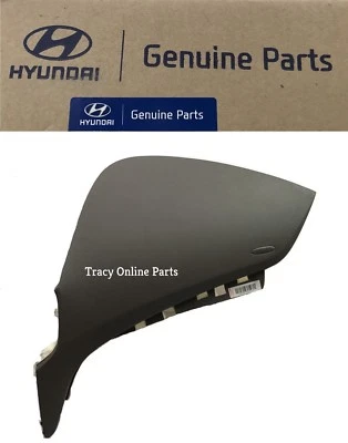 Cubierta de tablero genuina 2013 a 2018 Santa Fe lado del pasajero gris almohadilla de choque Foto 1 de 4