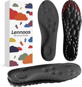 4D Cloud Soles for Men - Memory Foam Cushioning Steppers Insoles with Graphene-I - Picture 1 of 6
