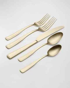 Oneida Storm Champagner 20-teiliges Besteckset für jeden Tag, Service für 4 - Metallic - Bild 1 von 2