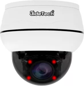 JIDETECH 5MP 5X ZOOM OUTDOOR PTZ POE SECURITY CAMERA AUDIO TRACKING NIGHT VISION - Picture 1 of 8