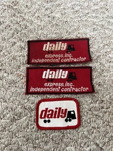 Patch camionista Loy Of DAILY EXPRESS APPALTATORE INDIPENDENTE - Foto 1 di 4