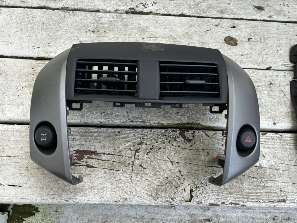2006-2012 Toyota Rav4 Dash Trim & Vents w/ Hazard Switch. OEM. - Image 1 of 4