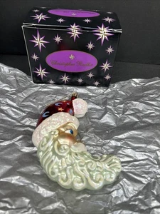 CHRISTOPHER RADKO CHRISTMAS ORNAMENT #34: SANTA CLAUS: MOON GLOW SANTA Box - Bild 1 von 11