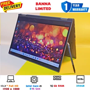 Lenovo ThinkPad X390 Yoga 2in1 Laptop, Core i5 8. Gen 16GB 512GB/1TB 4G LTE MwSt - Bild 1 von 21