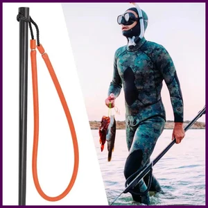 Attrezzatura da pesca lancia asta in gomma lancia imbracatura morbida accessori pesca ghiaccio - Foto 1 di 24