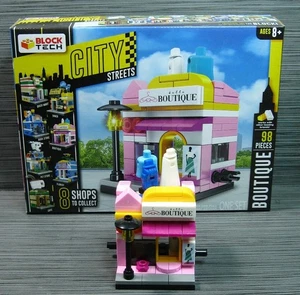 Block Tech City Streets Downtown Sunny Side Diner Restaurant Building - Picture 1 of 2