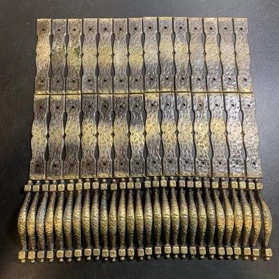 Lote de 28 manijas de tracción de gabinete National Valley Forge 1969 vintage Foto 1 de 4