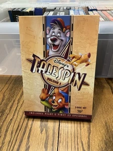 Disney's TaleSpin Volume 1 DVD 3 Disc Box Set Includes Pilot & Episodes 1 - 23 - Foto 1 di 11