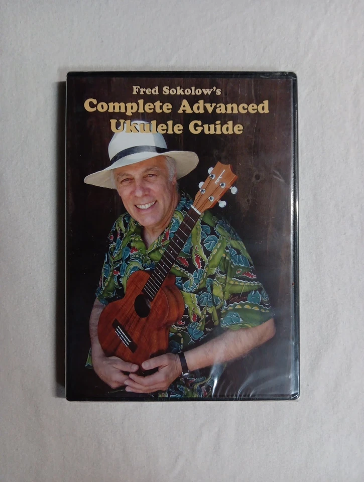 Fred Sokolow's Complete Advanced Ukulele Guide Instructional Video DVD New - Image 1 of 3