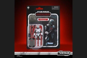 Star Wars Vintage 3.75 Imperial Armored Commando Figure Mandalorian TV - Picture 1 of 9