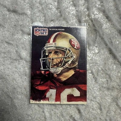 1991 Pro Set Football Card Joe Montana #387 San Francisco 49ers - Image 1 of 4