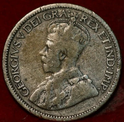 1933 Canada 10 Cents Silver Foreign Coin - Image 1 of 2