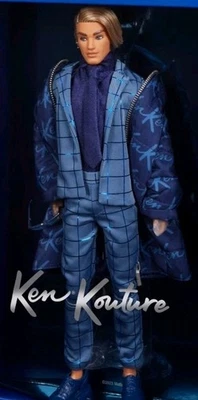 Muñeca Ken Kouture Serie #1 Etiqueta Dorada HRM23 Barbie Signature Mattel Edición Limitada Foto 1 de 4
