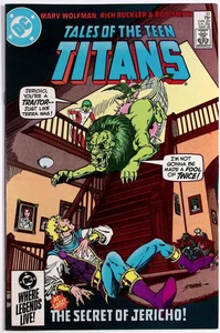 Tales of the Teen Titans #51 (1985) VF/NM 9.0 “The Secret of Jericho!” Key DC - Picture 1 of 4