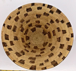 Vintage Indianer Korb - handgefertigt fein gewebt - wunderschön - Bild 1 von 11