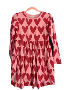 Hanna Andersson Playdress Long Sleeve With Pockets Size 120cm 6/7 - Picture 1 of 12