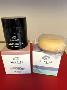 ODACITE Champú Barra Y Retinol Terapia Renovadora Crema de Manos Ambos NUEVO Sellado - Imagen 1 de 21